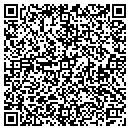 QR code with B & J Mini Storage contacts