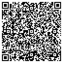 QR code with P J's 19th Hole contacts