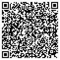 QR code with C S W F contacts
