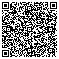 QR code with B B & T contacts