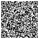 QR code with H D M A contacts