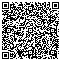 QR code with B B & T contacts