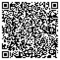 QR code with B B & T contacts
