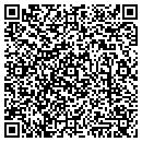 QR code with B B & T contacts