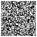 QR code with F E King contacts