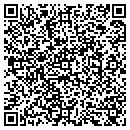 QR code with B B & T contacts