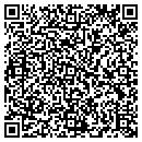 QR code with B & F Hobby Shop contacts