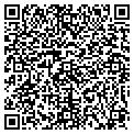 QR code with B & J contacts