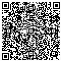 QR code with B B & T contacts