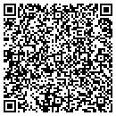 QR code with H R Lucius contacts