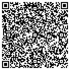 QR code with H & E Janitorial Service contacts