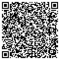 QR code with B B & T contacts