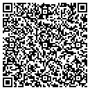QR code with P & T Machine Shop contacts