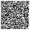 QR code with B B & T contacts