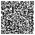 QR code with B B & T contacts