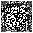 QR code with K & D Plastering contacts