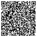 QR code with B B & T contacts