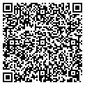 QR code with B B & T contacts