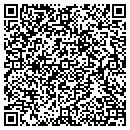 QR code with P M Service contacts
