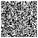QR code with B J's Books contacts