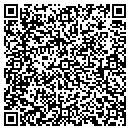 QR code with P R Service contacts