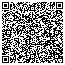 QR code with B&D Video contacts