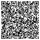 QR code with H Higginbotham DDS contacts