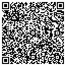 QR code with P B Erectors contacts