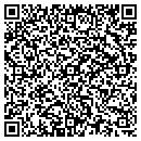 QR code with P J's Book Store contacts