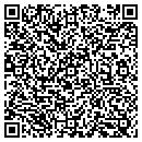 QR code with B B & T contacts