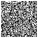 QR code with N Scates Jr contacts