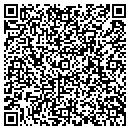 QR code with 2 B's Bar contacts