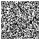 QR code with H Pulley Jr contacts