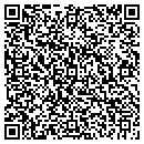 QR code with H & W Corrugated Inc contacts