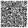 QR code with B B & T contacts