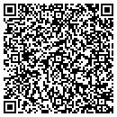 QR code with P & K Auto Sales Inc contacts