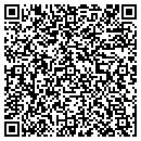 QR code with H R McLeod MD contacts