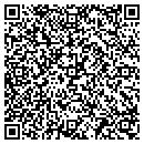 QR code with B B & T contacts