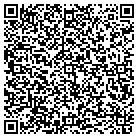 QR code with B & K Fabrics & More contacts
