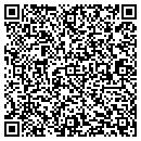 QR code with H H Pierce contacts