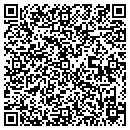 QR code with P & T Service contacts