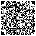 QR code with B B & T contacts