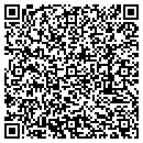 QR code with M H Towing contacts