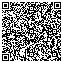 QR code with H & H Paving contacts