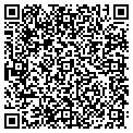 QR code with B B & T contacts