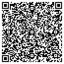 QR code with P & J Contracting contacts