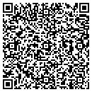 QR code with T J's Frames contacts