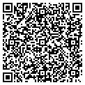 QR code with B B & T contacts
