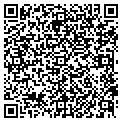 QR code with B B & T contacts