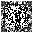 QR code with B B & T contacts
